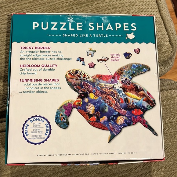 Turtle shaped Puzzle 470 pieces - Picture 5 of 9